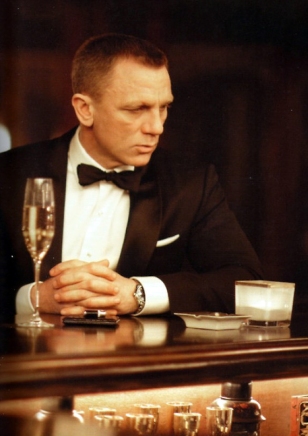 No need for celebration, Mr. Bond always enjoys a chilled glass Bollinger. 