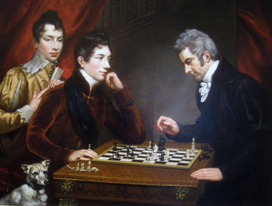 Chess: A thinking man's game with classic European pedigree.  Hard to get more WASP'y than that.